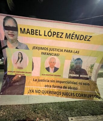 Bloquean carril de acceso a la Zona Hotelera de Cancún, por sustracción de Emma