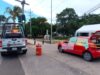 Encabezan ‘contraprotesta’ por caso Fátima en el Kilómetro Cero de Cancún
