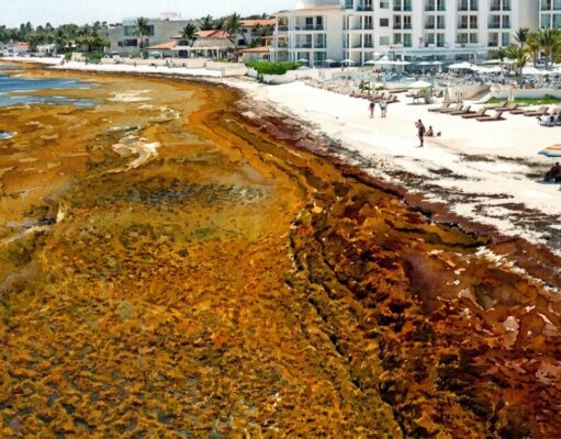 Concentraría Marina recursos y equipo para contener el sargazo desde el mar en 2027