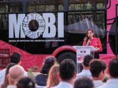 Pone en marcha Mara Lezama ruta 27 del sistema de transporte MOBI y transforma la movilidad en Cancún