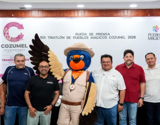 Cozumel será sede del Primer Triatlón Pueblos Mágicos
