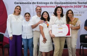 Fortalece Mara Lezama a 189 MIPYMES de la Zona Sur con equipamiento tecnológico para fortalecer su crecimiento y competitividad