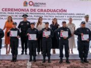 Encabeza Mara Lezama graduación de 244 nuevos Policías y la creación del primer agrupamiento contra artefactos explosivos