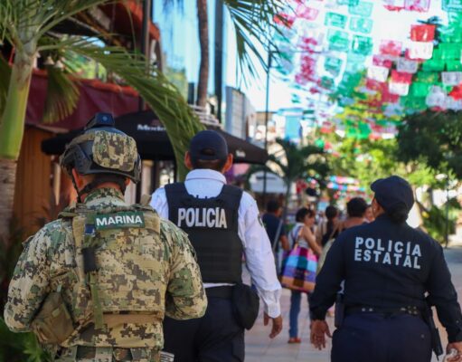 Estrategia de seguridad del Gobierno de Playa del Carmen reduce 51.6% el homicidio doloso