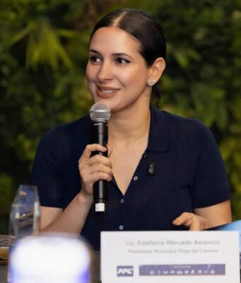 Reelección en Playa del Carmen | Los logros más destacados de Estefanía Mercado