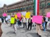 Protestan en Palacio Nacional por designación de Gino Segura como coordinador de la Defensa de la Transformación y la Soberanía Nacionall
