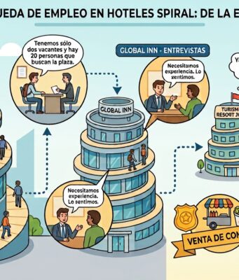 Recorren hoteles, bajan expectativas salariales e incursionan en otras áreas para obtener un empleo