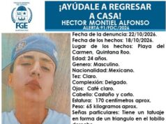 Solicita Fiscalía apoyo ciudadano para localizar a Héctor Montiel Alfonso