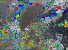 Recibirá Quintana Roo lluvias fuertes por la interacción de «Rachel» con otros sistemas