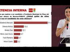 Concentra Estefanía Mercado más preferencias que los otros cinco aspirantes juntos en encuesta de Mitofsky