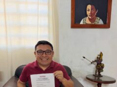 Se registra José María Chacón por la coordinación municipal de Morena en Felipe Carrillo Puerto