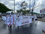 ‘No te vayas a enfermar, no tenemos material’: Protestan sindicalizados del IMSS en Cancún