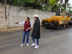 Mejoramos la avenida Nazareth para beneficio de todos: Ana Paty Peralta