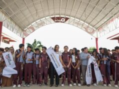 Gobierno de Mara Lezama beneficia a más de mil estudiantes de secundaria técnica No. 32 “Independencia de México” de Cancún con nuevo domo
