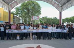 Fortalece Mara Lezama infraestructura educativa con nuevo domo en el CETMAR No. 41 de Cancún