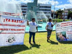 Protestan ‘Madres Buscadoras’ por dilaciones en proceso contra ex fiscal