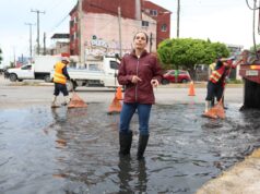 Refuerza Ana Paty Peralta operativo de atención ante lluvias en Cancún