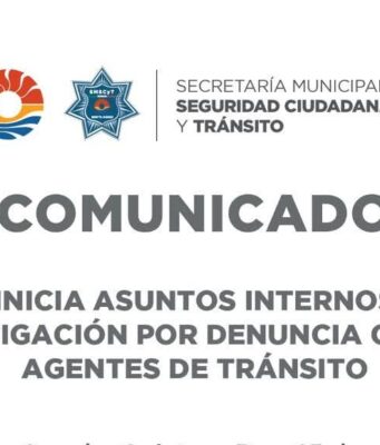 Inicia Asuntos Internos de la Secretaría de Seguridad de BJ por denuncia contra agentes de Tránsito